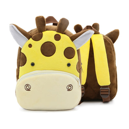 Animal plush backpack