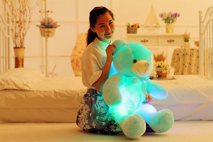 Colorful Glowing Teddy Bear Plush Toy