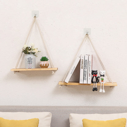 Creative swing plant display rack