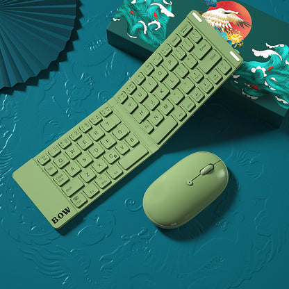 Folding Bluetooth Keyboard And Mouse