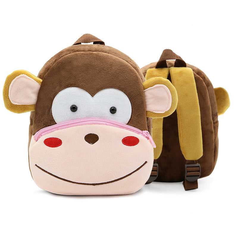 Animal plush backpack