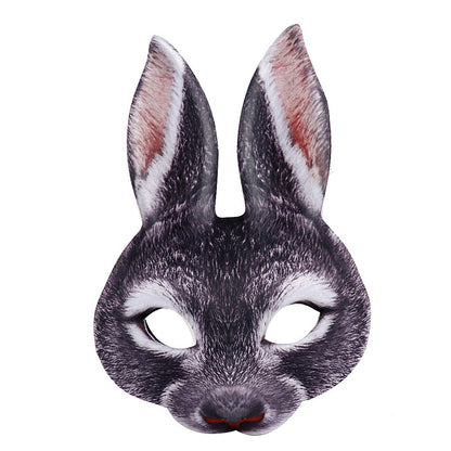 Half Face Rabbit Mask