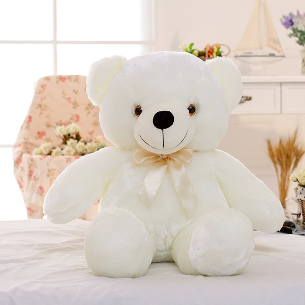 Colorful Glowing Teddy Bear Plush Toy