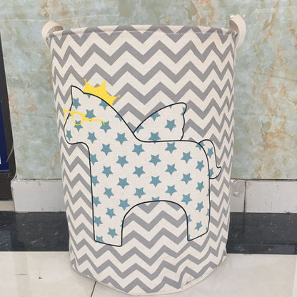 Cotton linen laundry basket Kids