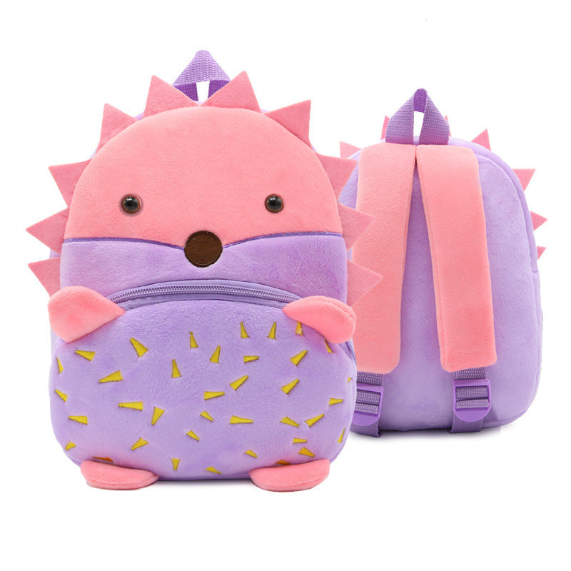 Animal plush backpack