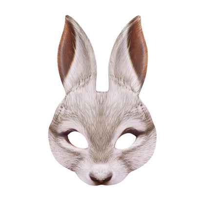 Half Face Rabbit Mask