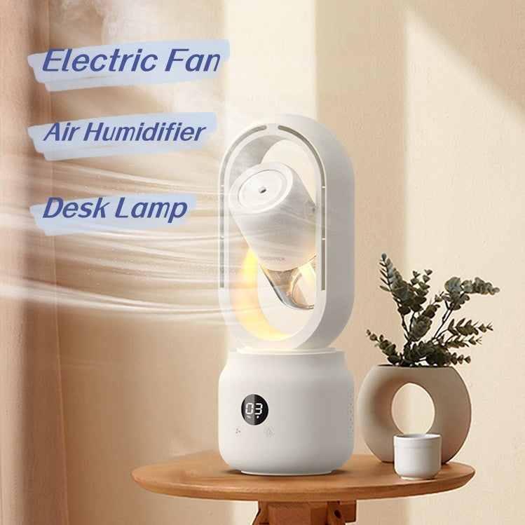 Cooled Spray Mist Electric Fan