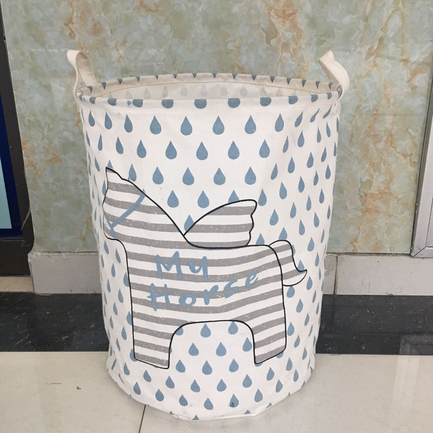 Cotton linen laundry basket Kids