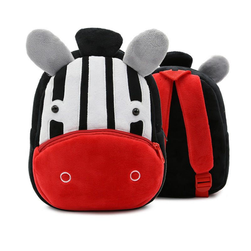 Animal plush backpack