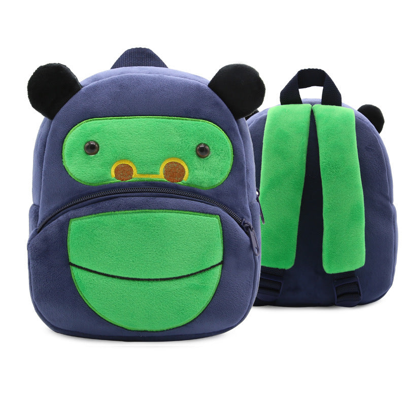 Animal plush backpack