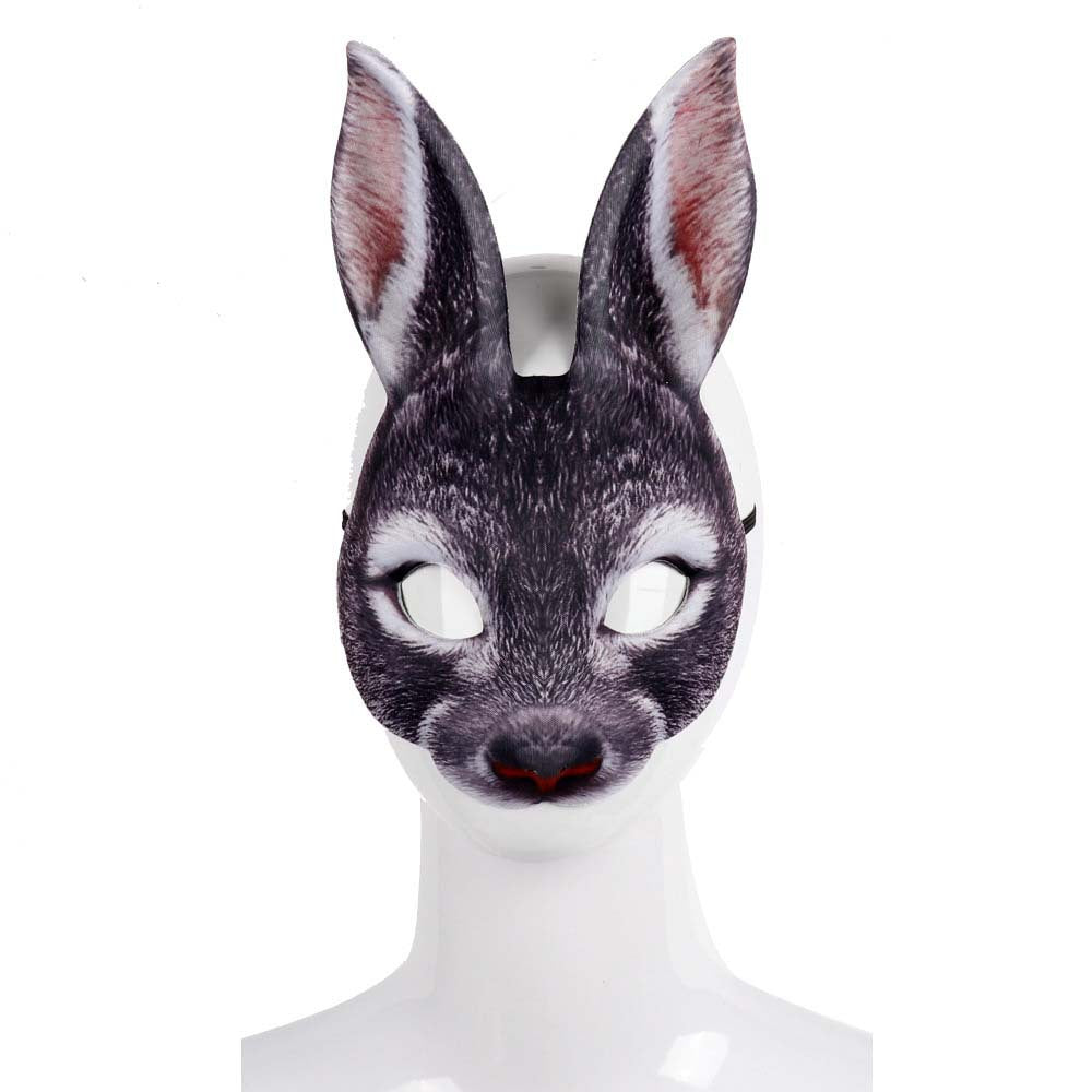 Half Face Rabbit Mask