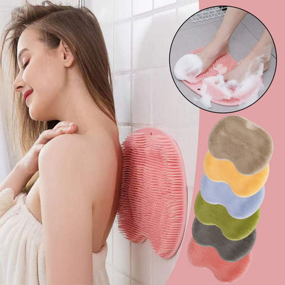 Foot and Back Brush with Non-Slip Suction Cups