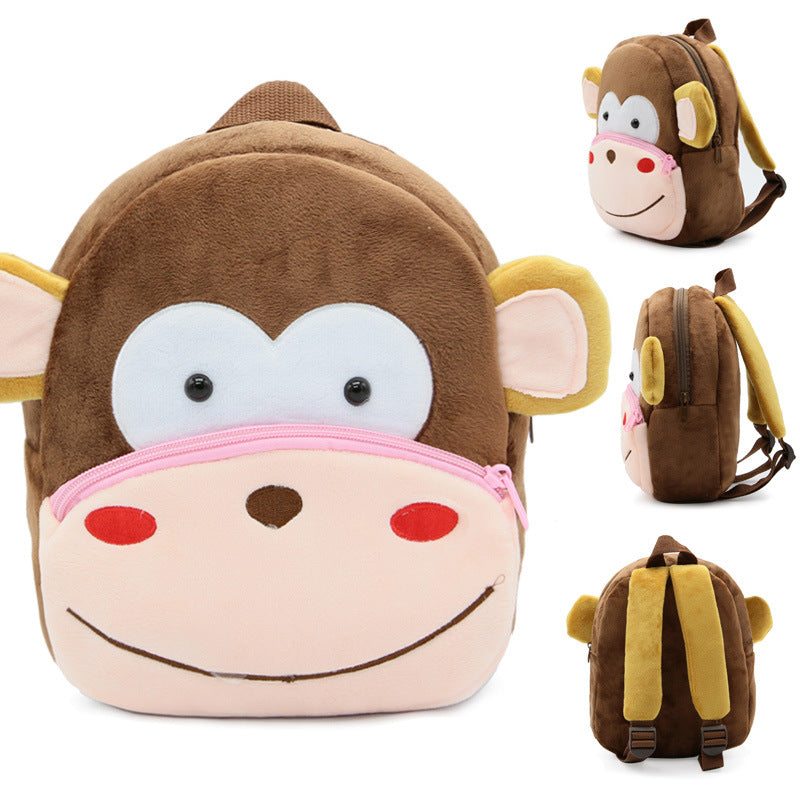 Animal plush backpack