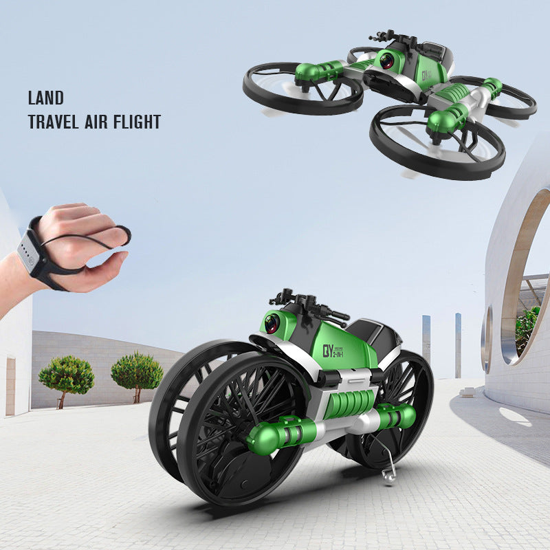 2 in 1 Motorcycle Drone Foldable + Camera