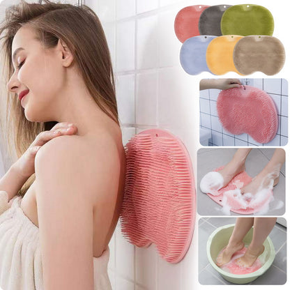 Foot and Back Brush with Non-Slip Suction Cups