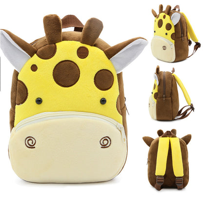 Animal plush backpack