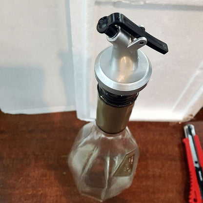 Pouring attachment for bottles