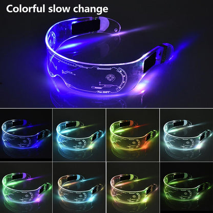 LED Glowing Rave Glasses