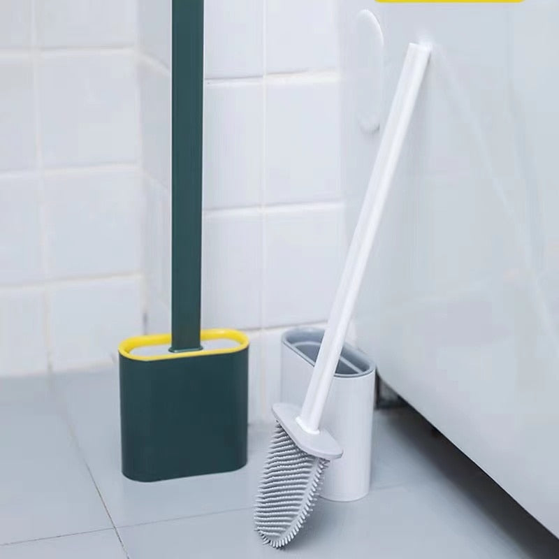 SparkleClean Bathroom Toilet Brush and Holder