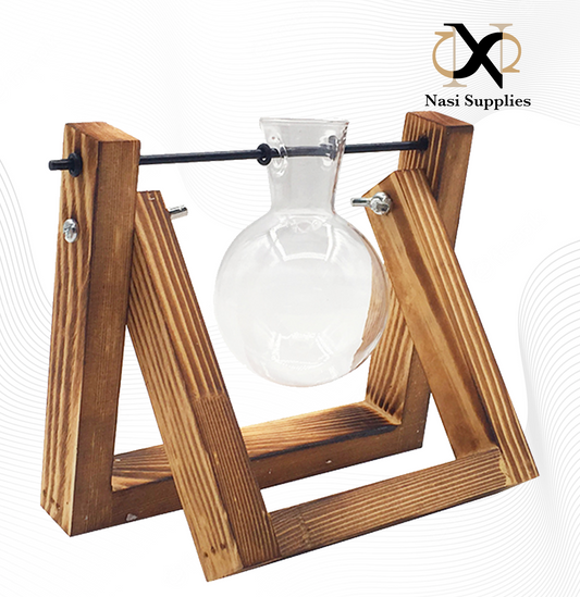 Swing Wooden Stand Hydroponic Plant