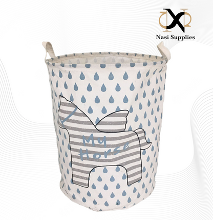 Cotton linen laundry basket Kids