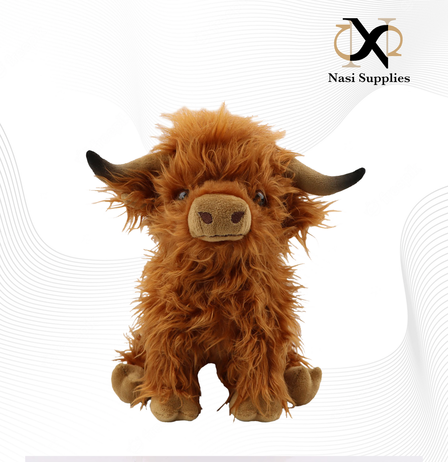 Scottish Highland Cow plush