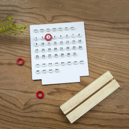 Acrylic Wooden DIY Calendar