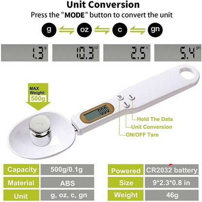 Multi-Function Digital Measuring Spoon