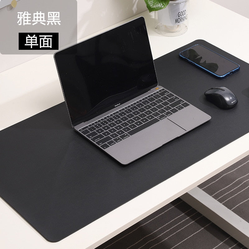 Portable large suede mouse pad