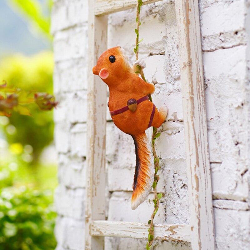 Squirrels Climbing Ornaments