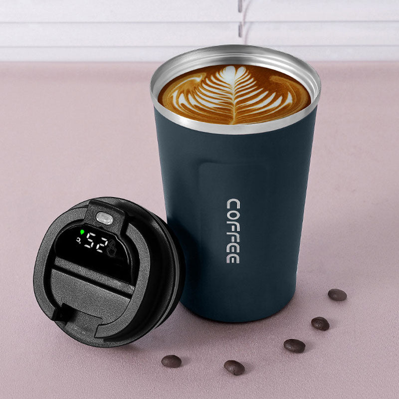 Temperature Display Coffee Cup