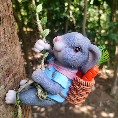 Little Bunny Climbing Ornament