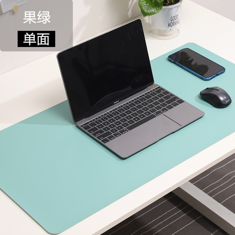 Portable large suede mouse pad