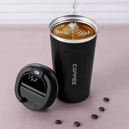 Temperature Display Coffee Cup