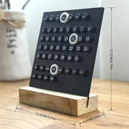 Acrylic Wooden DIY Calendar