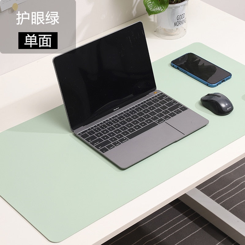 Portable large suede mouse pad