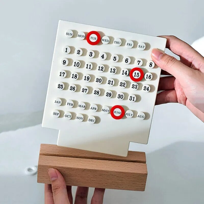 Acrylic Wooden DIY Calendar