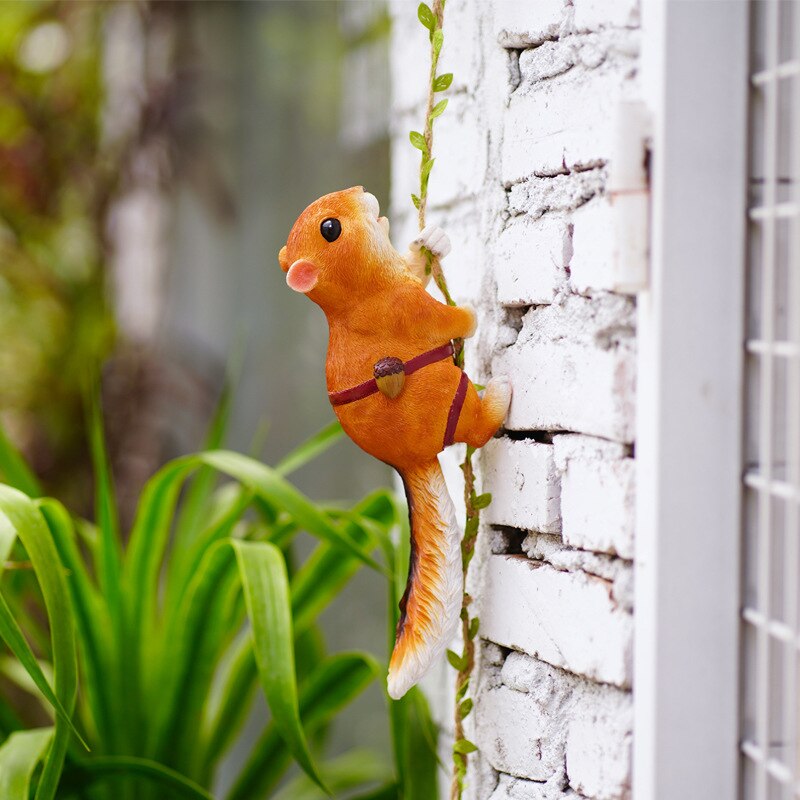 Squirrels Climbing Ornaments