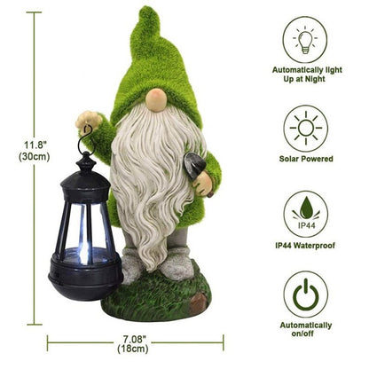 Lighting Garden Dwarf Statue