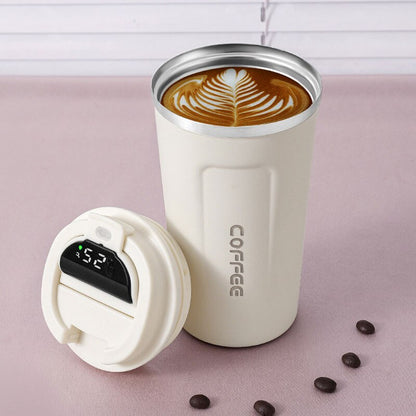 Temperature Display Coffee Cup