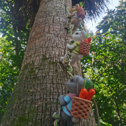 Little Bunny Climbing Ornament