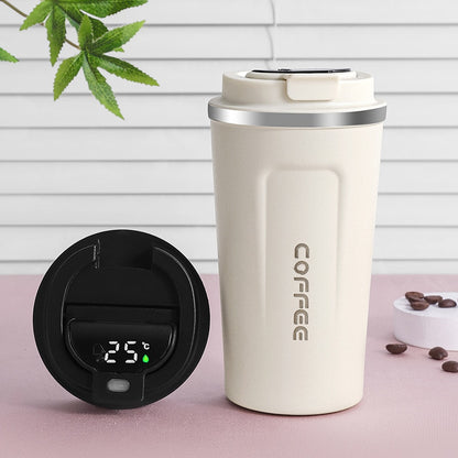 Temperature Display Coffee Cup