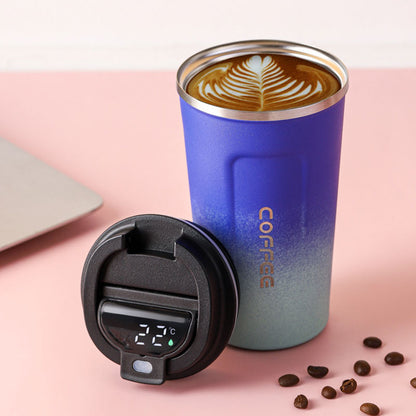 Temperature Display Coffee Cup