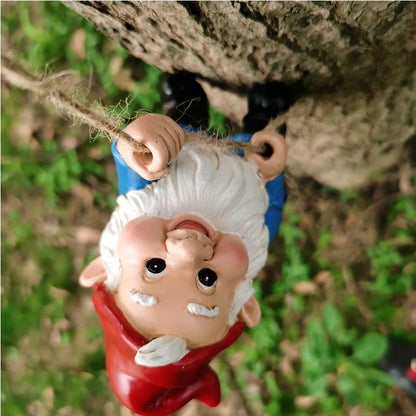 Climbing Gnome Ornaments Tree Decoration