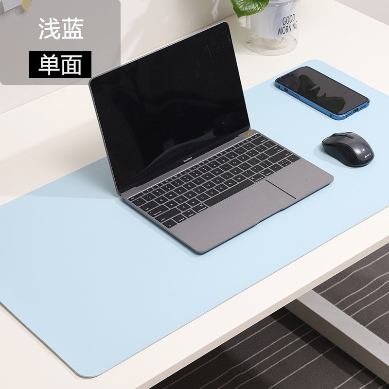 Portable large suede mouse pad