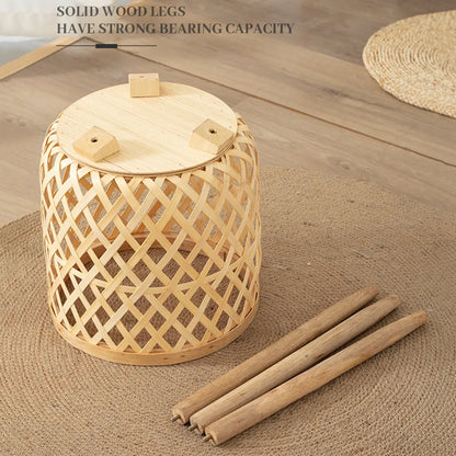 Bamboo Woven Flower Pot