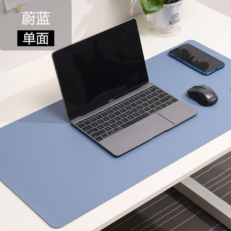 Portable large suede mouse pad