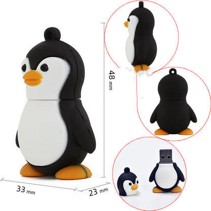 Cartoon Penguin USB