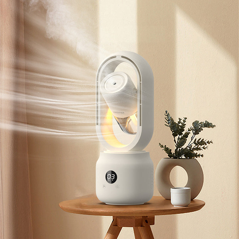 Cooled Spray Mist Electric Fan