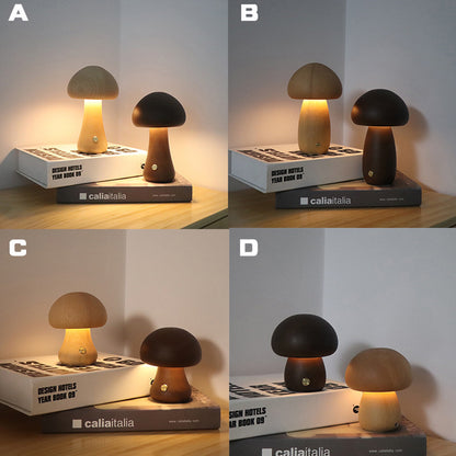 Mushroom Night Light With Touch Switch